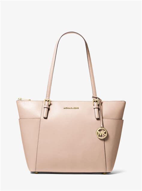 michael kors jet set travel large tote soft pink|jet set travel large saffiano.